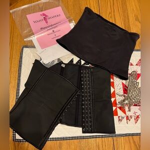 Women’s Corset Waist Shaperz Waist Trainers Lot (2) Sizes: M/L